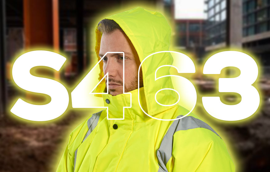 Hi-vis bomber jacket