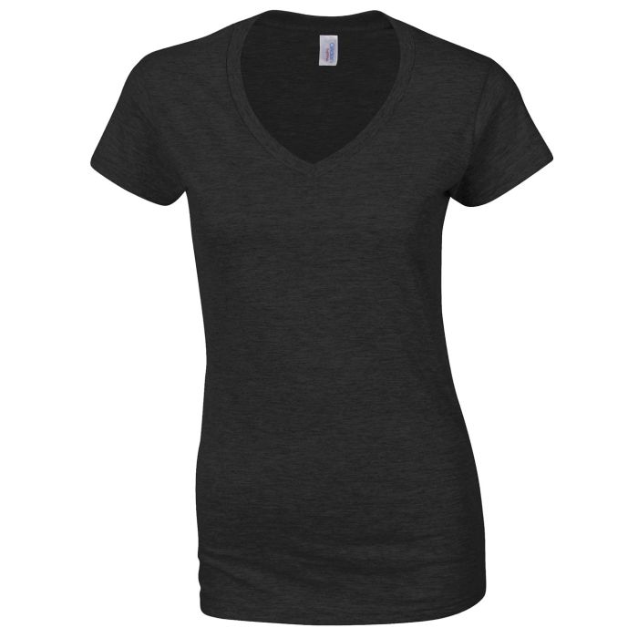 Softstyle women's v-neck t-shirt main product photo
