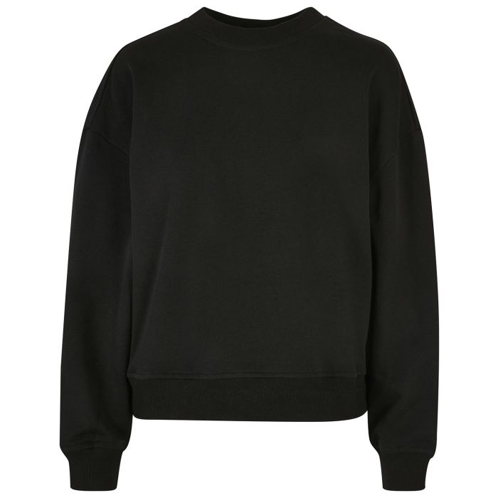 Womens oversized crew neck sweatshirt main product photo
