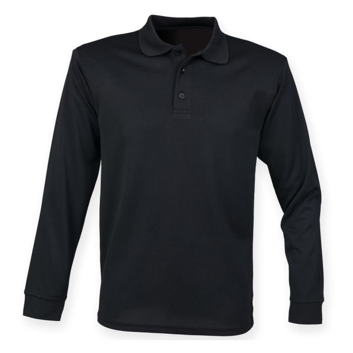 Long sleeve Coolplus® polo shirt main product photo