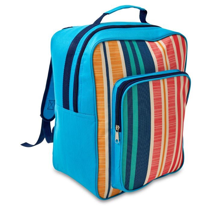 17 Litre cool backpack - Textured Stripe - One size main product photo