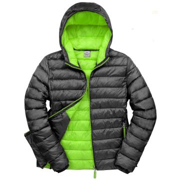 Urban snow bird hooded jacket