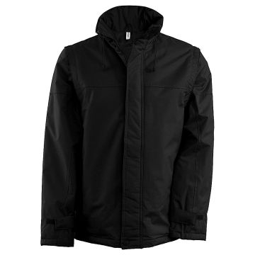 Detachable-sleeved blouson jacket