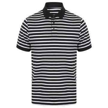 Striped Jersey polo shirt