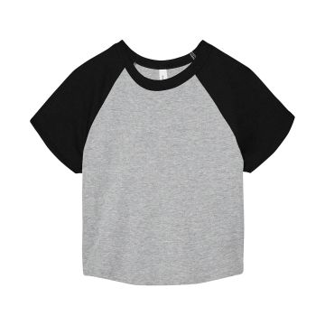Womenï¿½s micro rib raglan baby t-shirt