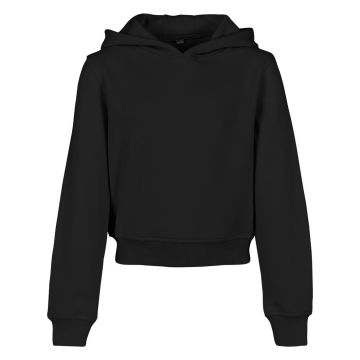 Girls cropped sweat hoodie
