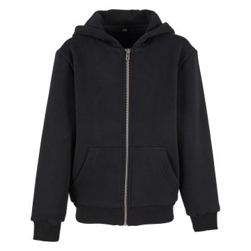 Kids fluffy zip hoodie