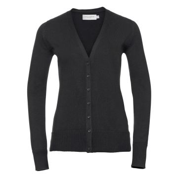 Women's v-neck knitted cardigan