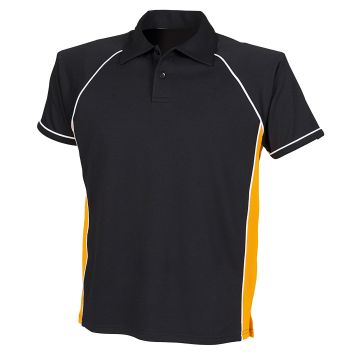 Piped performance polo