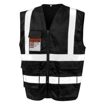 Heavy duty polycotton security vest