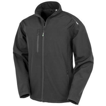 Recycled 3-layer printable softshell jacket