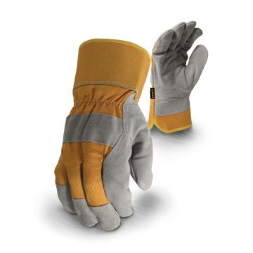 Stanley winter rigger gloves - Grey/Yellow - One Size