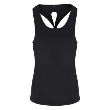 Women's TriDri® yoga knot vest Women's TriDri® yoga knot vest